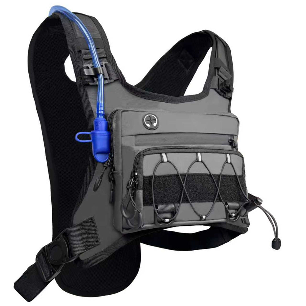Borsa tattica da petto Oxford resistente all'acqua