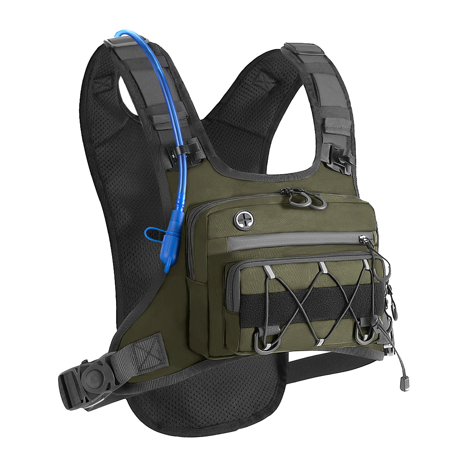 Water-Resistant Oxford Tactical Chest Bag