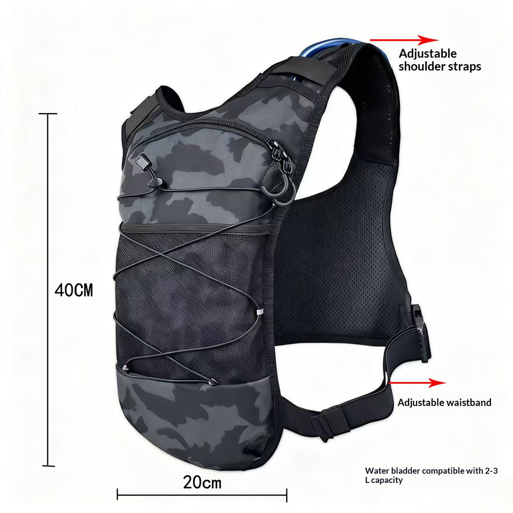 Borsa tattica da petto Oxford resistente all'acqua