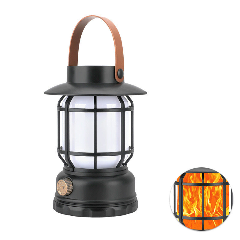 Portable Solar Rechargeable Camping Lantern