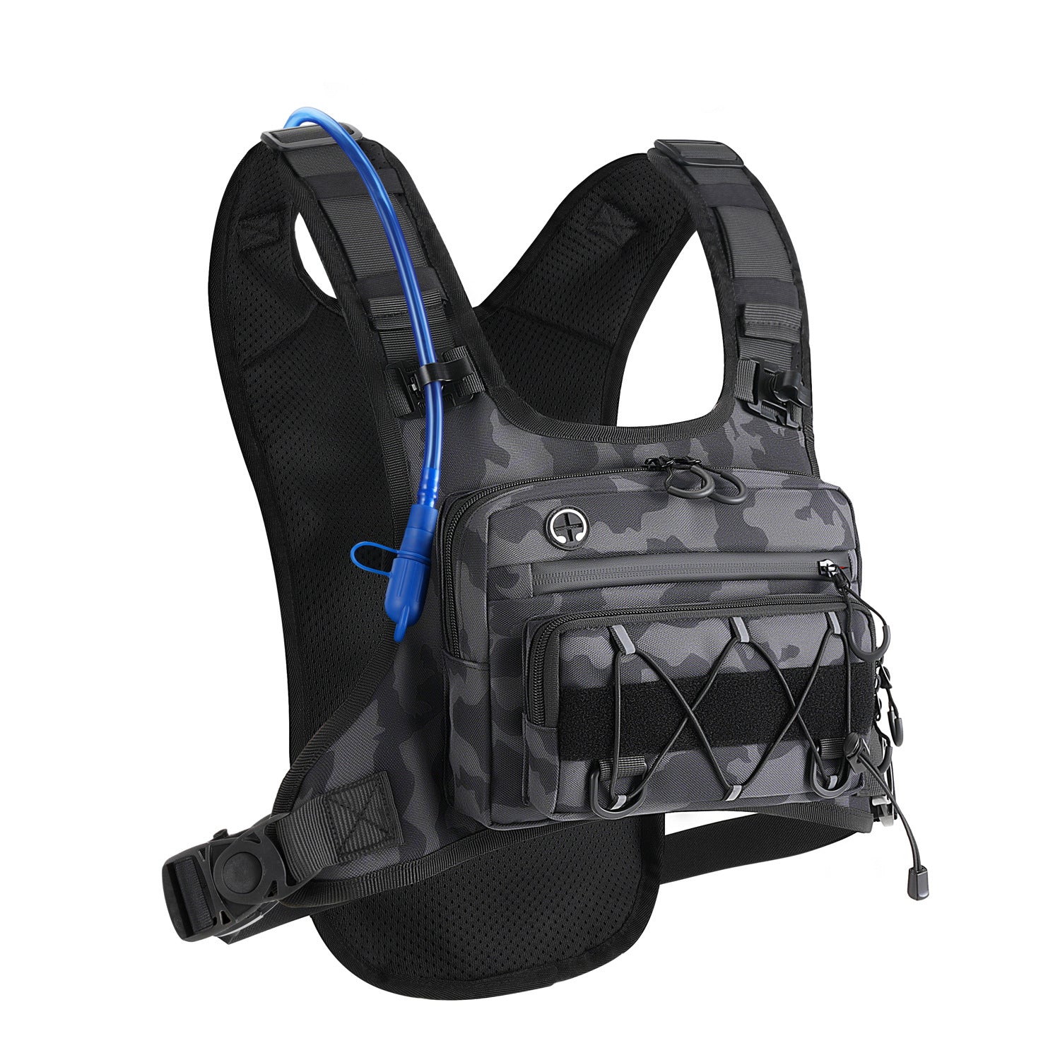 Water-Resistant Oxford Tactical Chest Bag