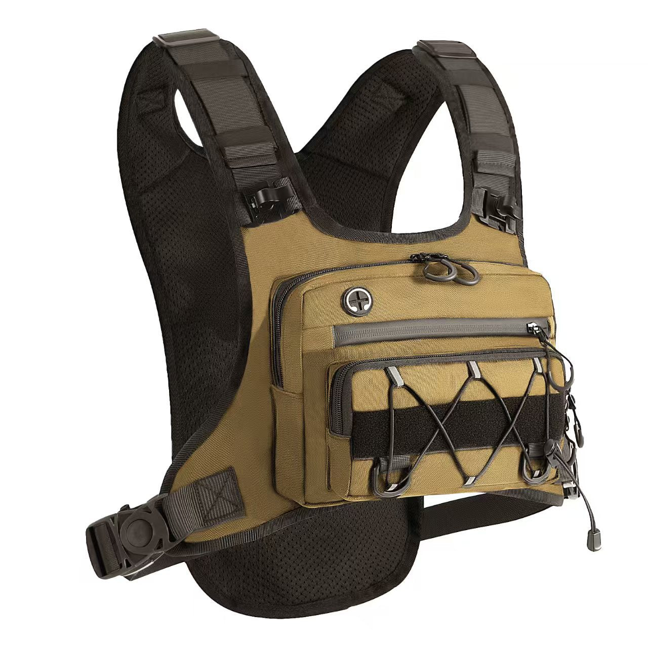 Water-Resistant Oxford Tactical Chest Bag