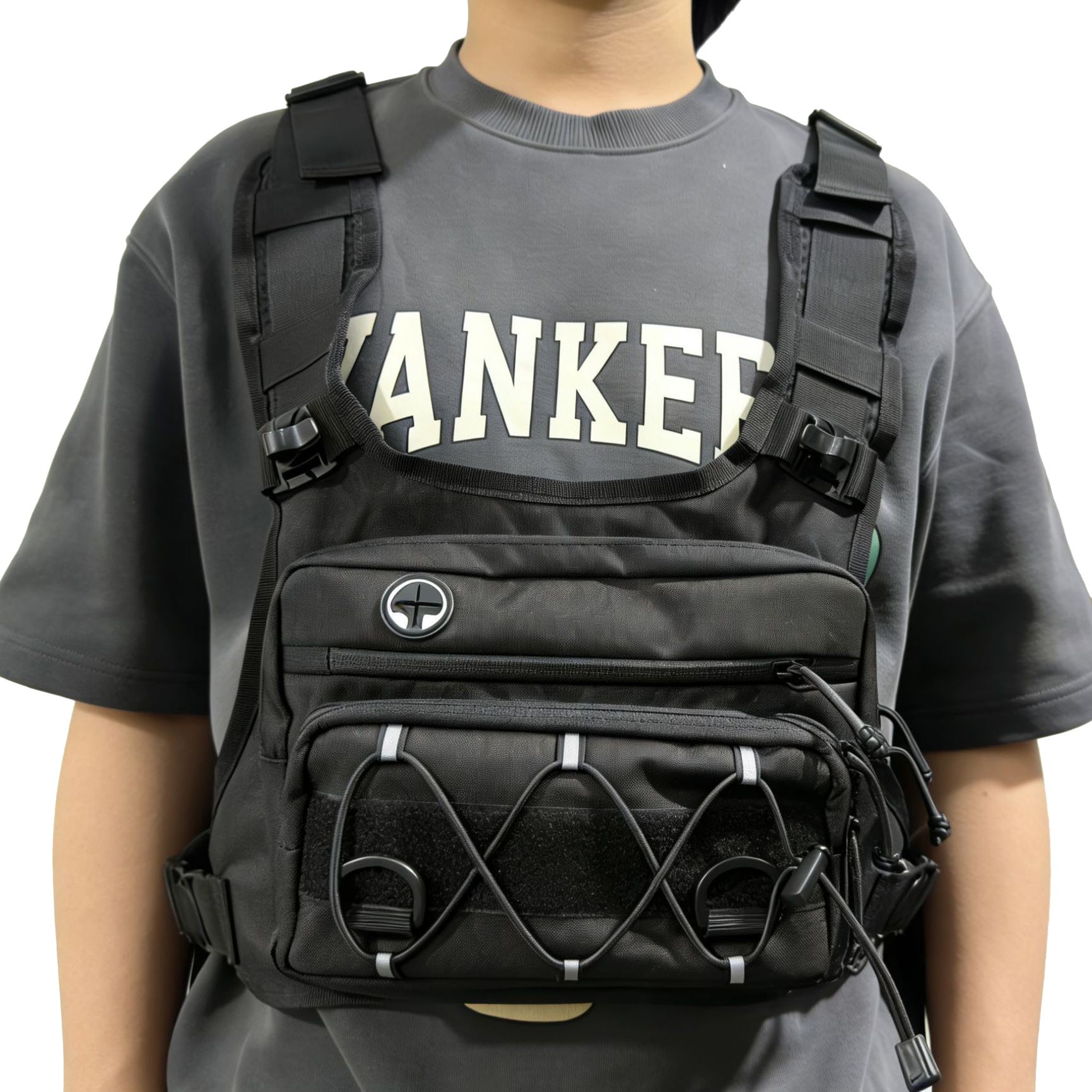 Water-Resistant Oxford Tactical Chest Bag