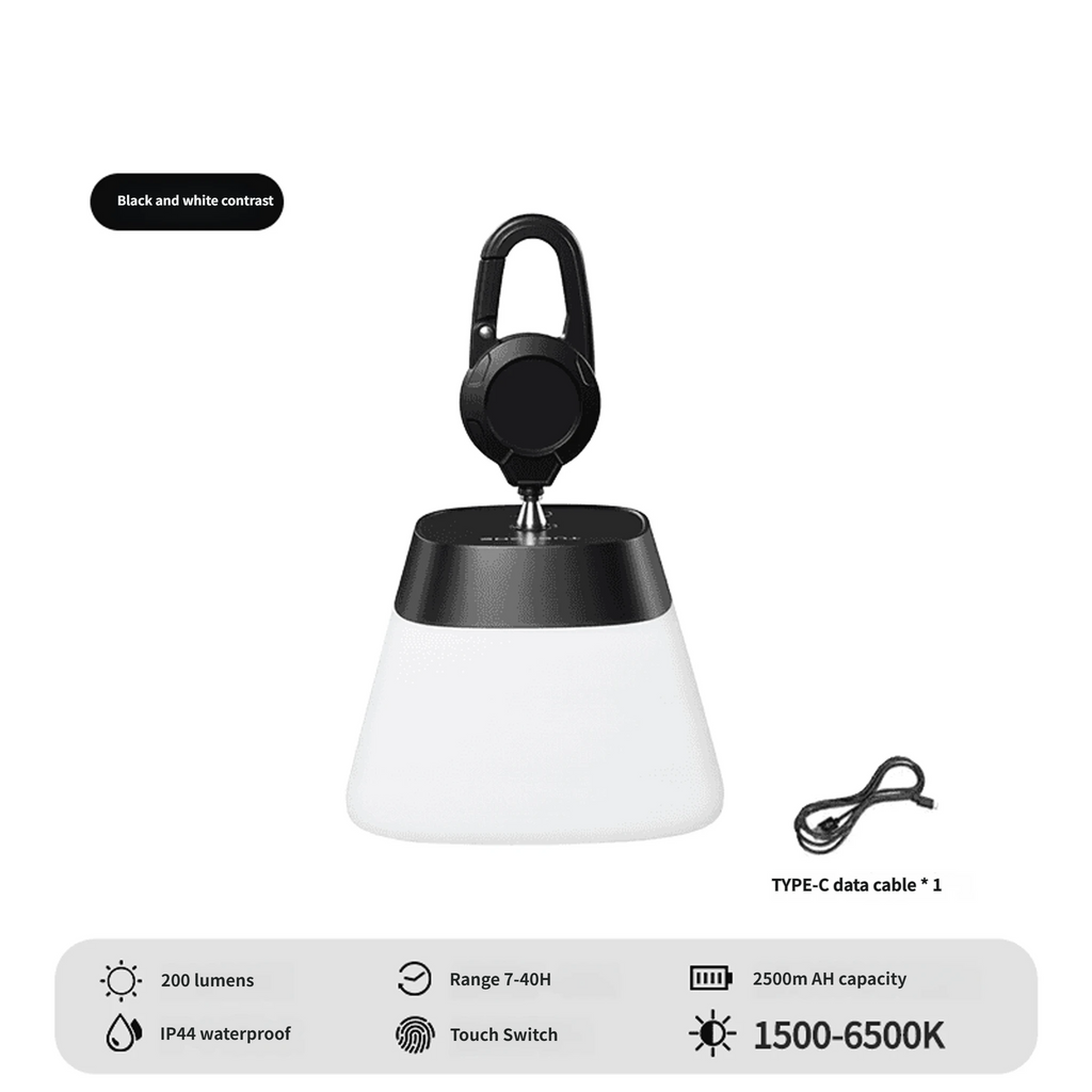 Lanterna da campeggio magnetica 2-in-1, lampada appesa e da tavolo