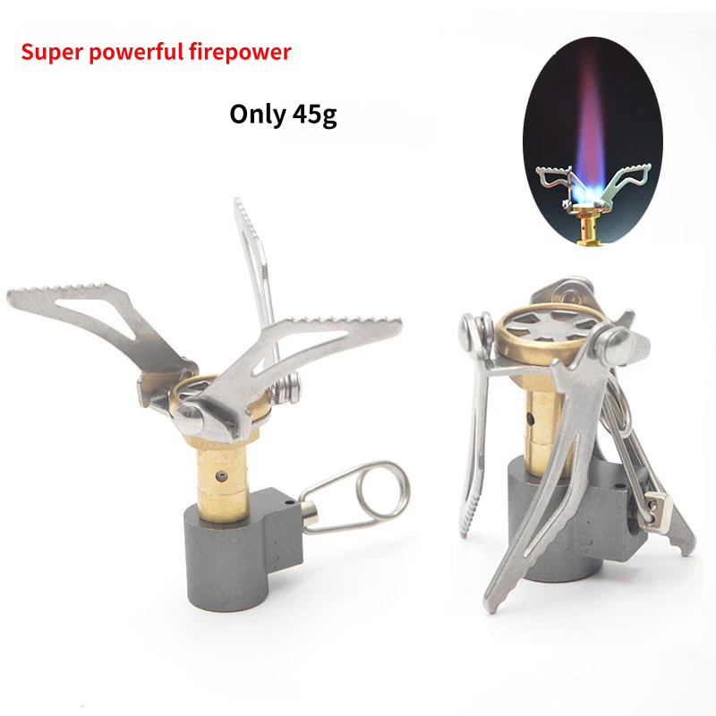 45g Mini Stufa a Gas Pieghevole per Campeggio