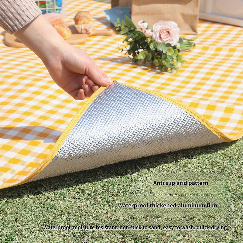 Tappeto Portatile Resistente all'Umidità per Campeggio, Picnic e Spiaggia