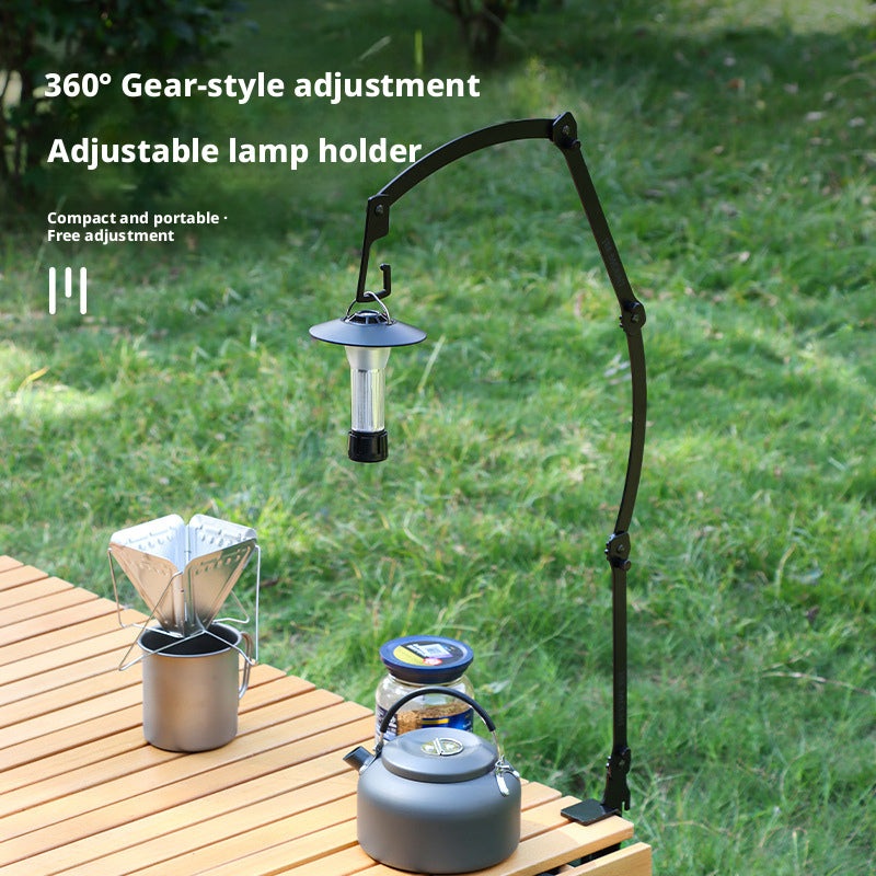 360° Adjustable Camping Lantern Stand