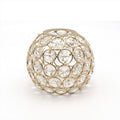 Ring-Linked Crystal Lantern Shade