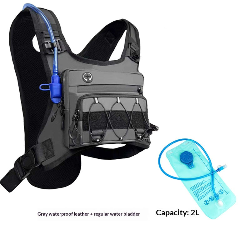Water-Resistant Oxford Tactical Chest Bag