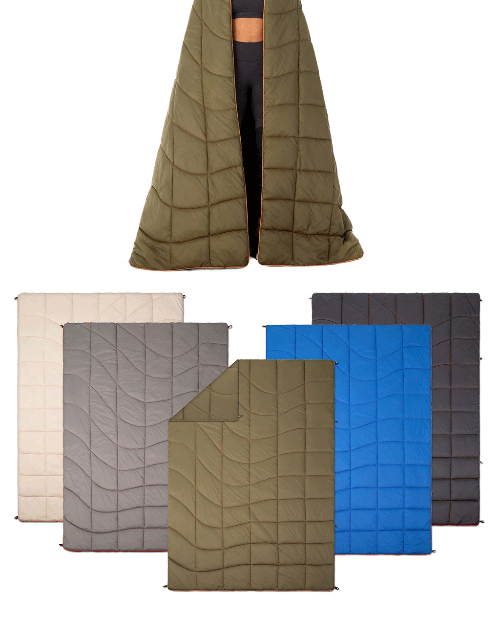 Outdoor-Pufferdecke — Dein warmer Begleiter für Camping, Terrasse & Roadtrips