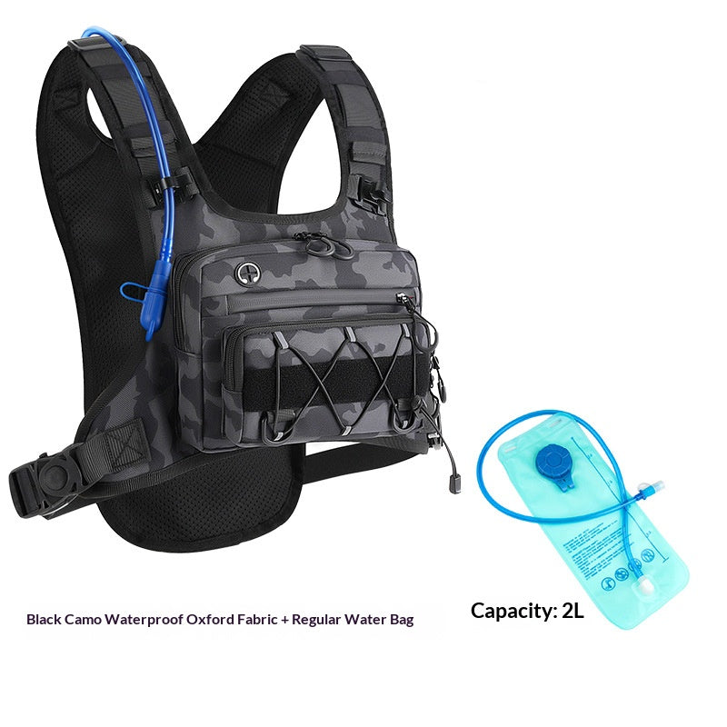 Water-Resistant Oxford Tactical Chest Bag