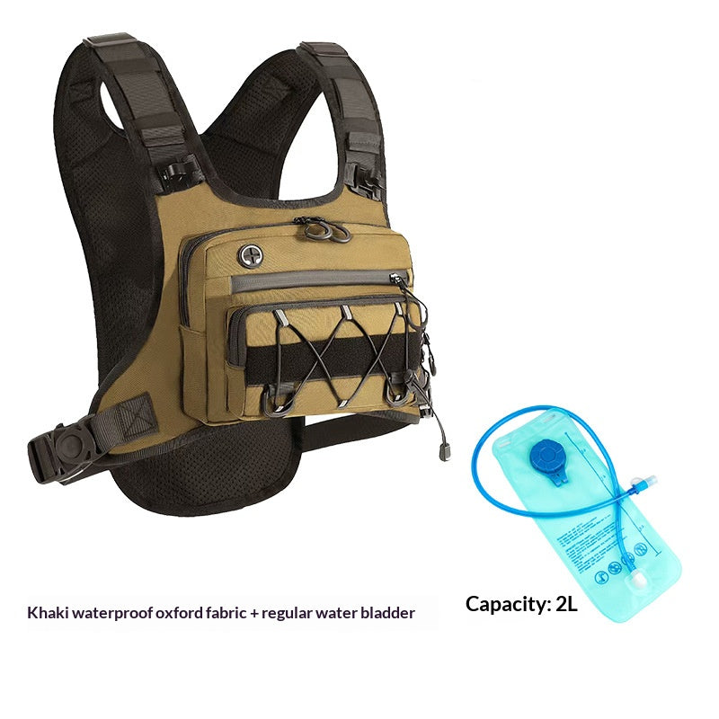 Water-Resistant Oxford Tactical Chest Bag