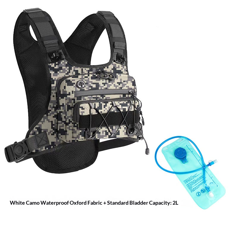 Water-Resistant Oxford Tactical Chest Bag