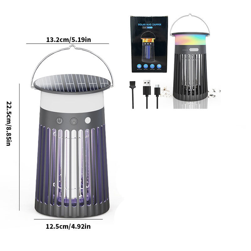 Solar RGB Hanging Electric Bug Zapper