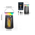 Solar RGB Hanging Electric Bug Zapper