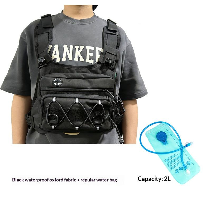 Water-Resistant Oxford Tactical Chest Bag