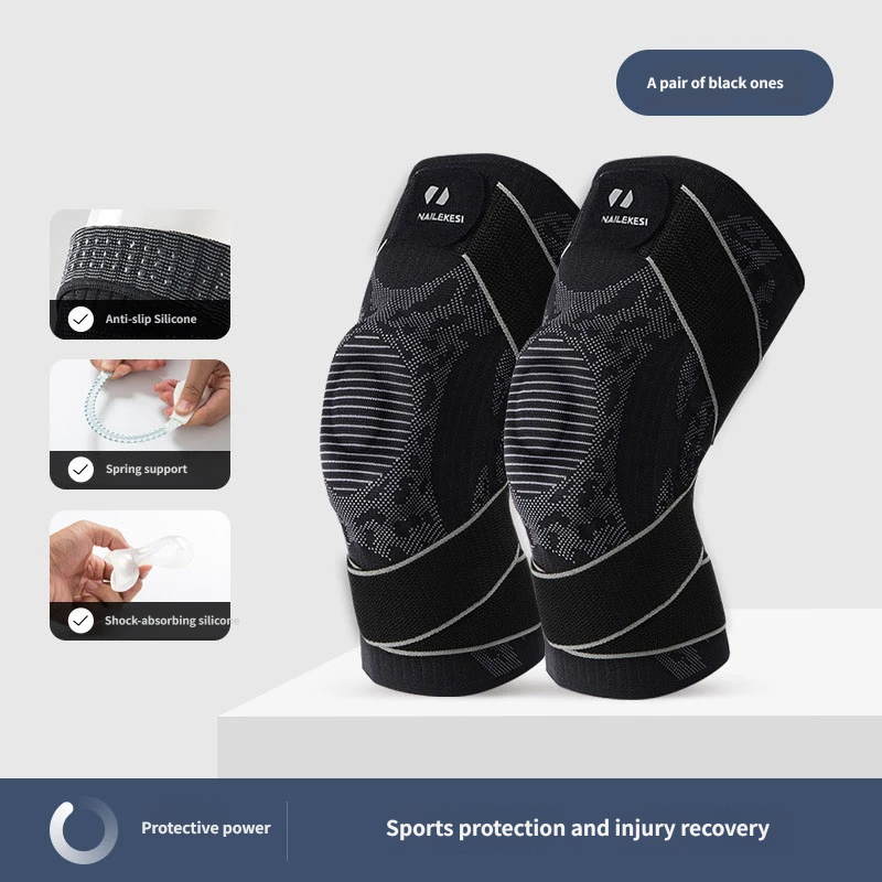 Strap Compression Knee Brace for Sports