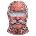 3D Realistic Funny Face Ski Balaclava