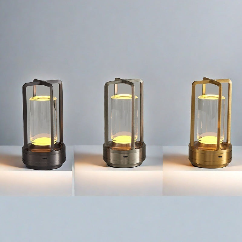 Aluminum Rechargeable Dimmable Table Lamp