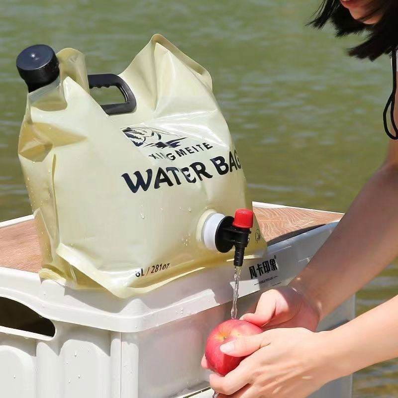 Sac à eau portatif pliable de 8L pour le plein air