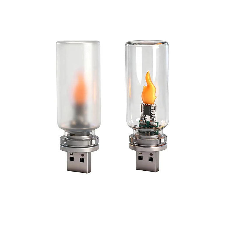 USB Flame Atmosphere Light