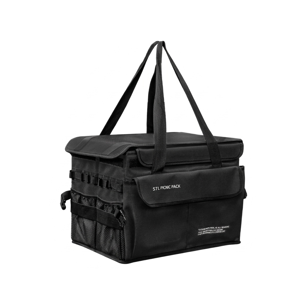 Large-capacity outdoor gear storage box