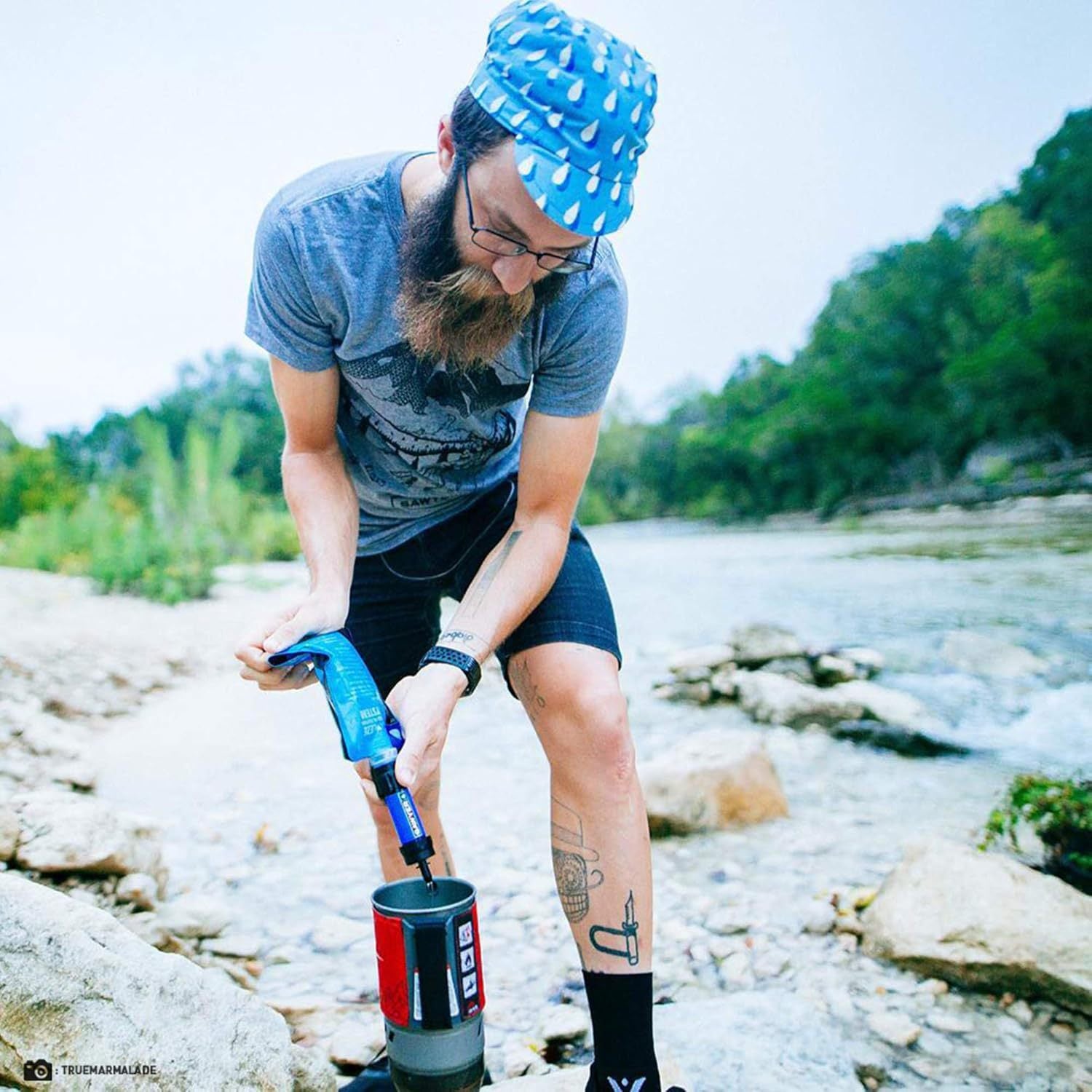 Portable Outdoor Water Filter Straw