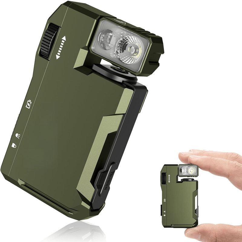 Mini Magnetic Clip‑on Rechargeable Light