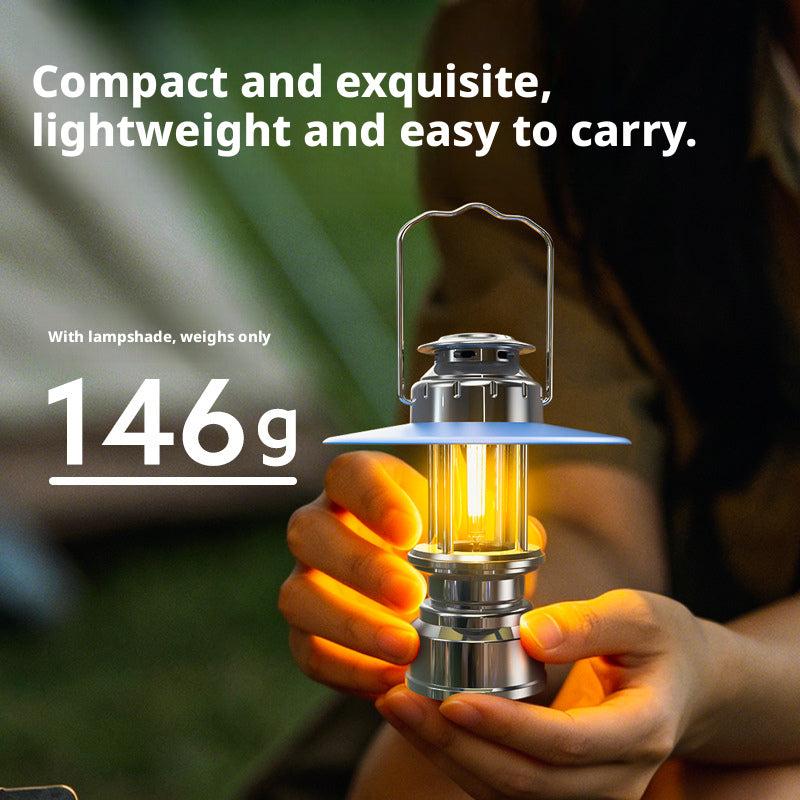 Vintage Camping Lantern | Portable Outdoor Light