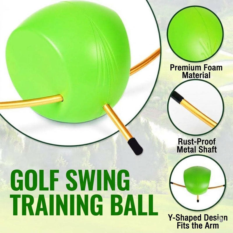 Golf Swing Training Aid Y‑Shape Practice Ball