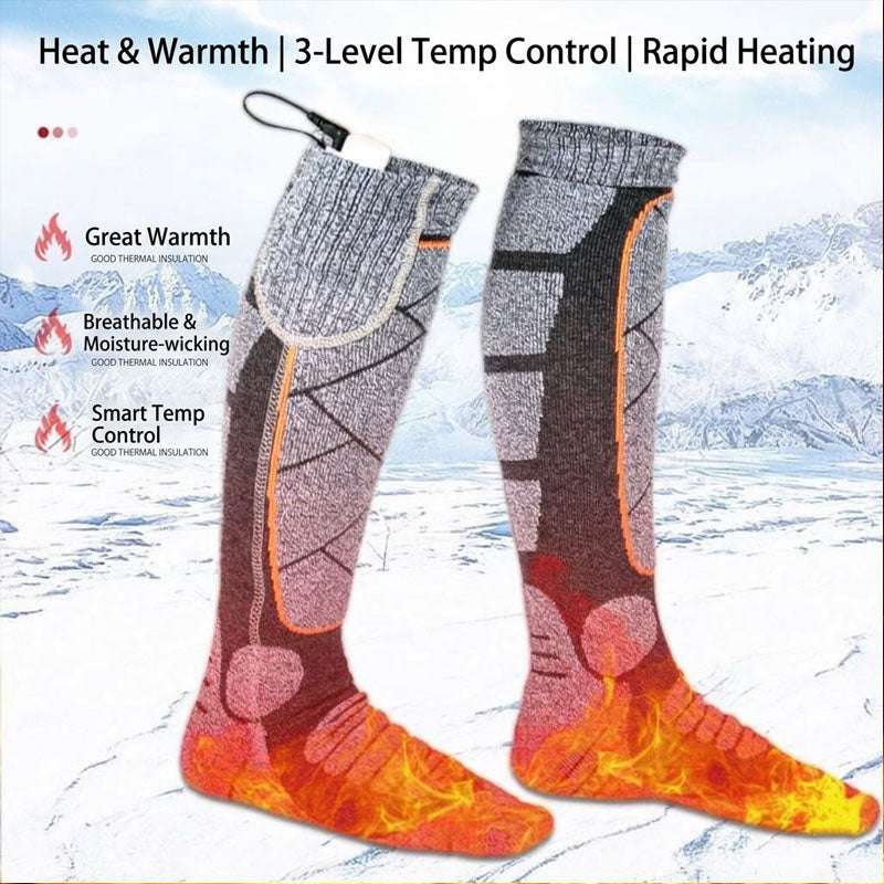 Heated Socks 3.7V Rechargeable Battery Thermal Socks