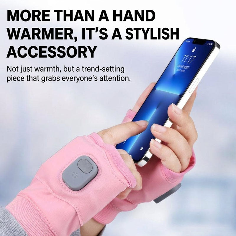 Rechargeable heated gloves