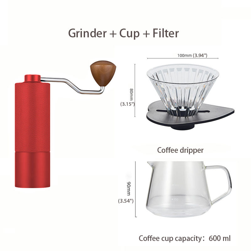 Portable Manual Coffee Bean Grinder