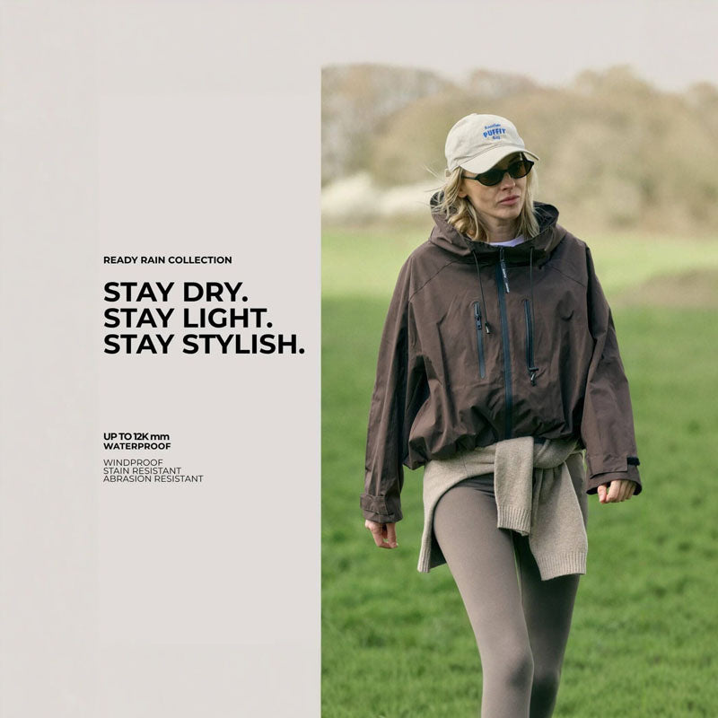 Women’s Loose-Fit Waterproof Outdoor Jacket & Raincoat