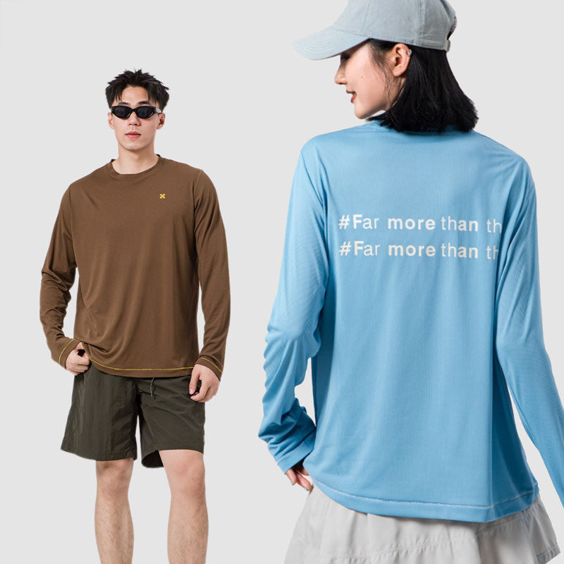 Unisex Quick Dry Long Sleeve Outdoor Shirt