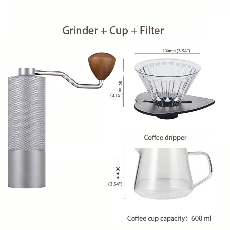 Portable Manual Coffee Bean Grinder