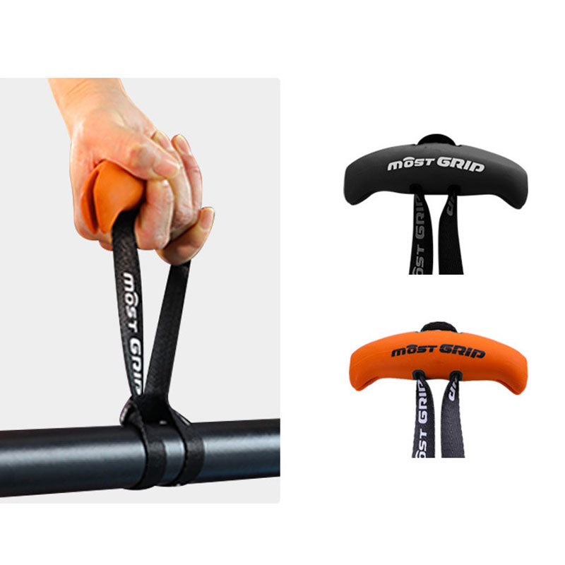 Ergonomic Curved Pull Up Gym Handles