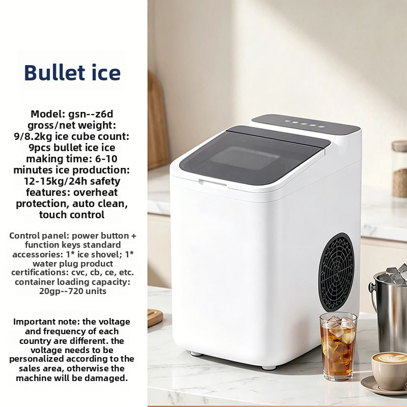 Minimalistische Desktop-Eiswürfelbox