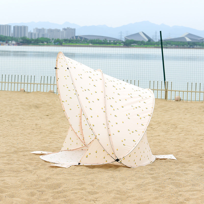 Tenda da spiaggia pop up per 2-4 persone, riparo solare UV