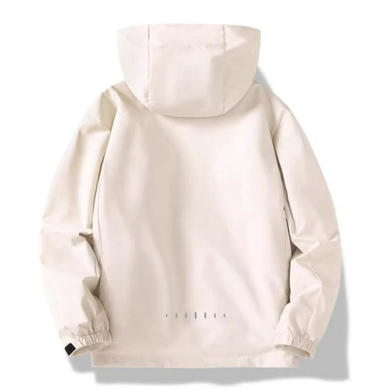 Detachable Hood Waterproof Windproof Unisex Jacket