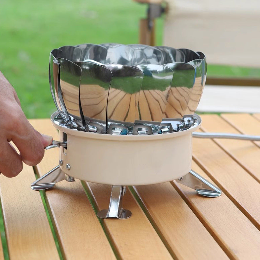 Windproof Camping Stove with Carry Bag