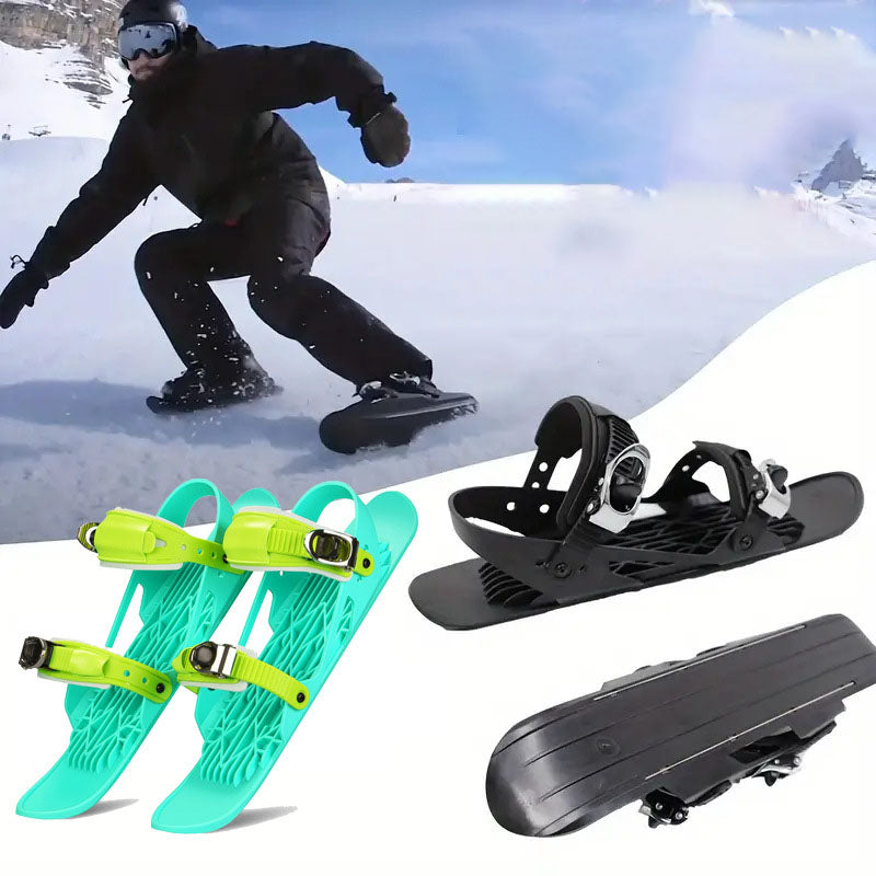 Mini Ski Skates Snowboard For Shoes