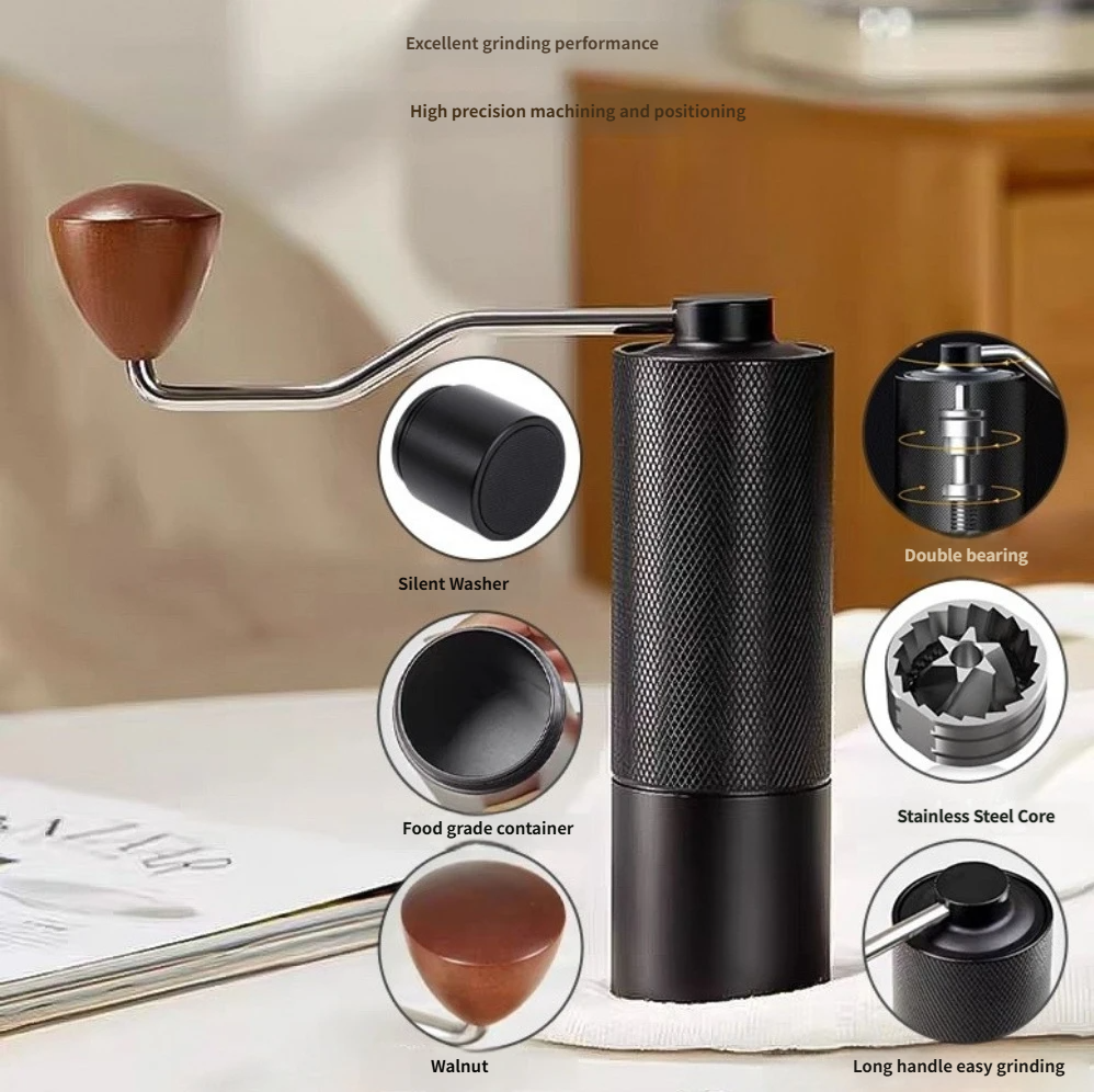 Portable Manual Coffee Bean Grinder