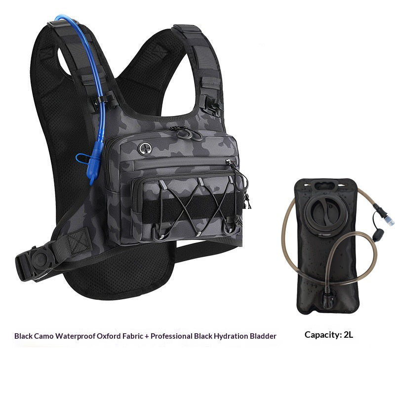 Water-Resistant Oxford Tactical Chest Bag