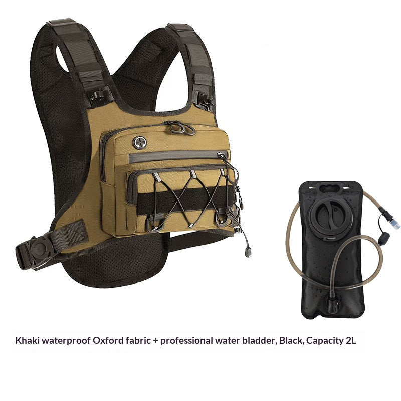 Water-Resistant Oxford Tactical Chest Bag