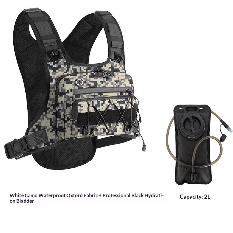 Water-Resistant Oxford Tactical Chest Bag