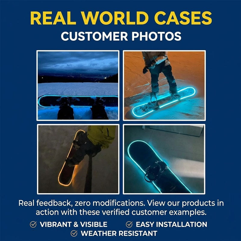 Snowboard LED Light Strip