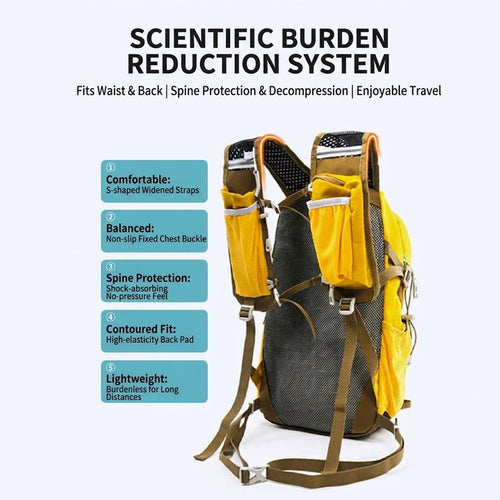 25L Hiking Backpack With Water Bladder Port
