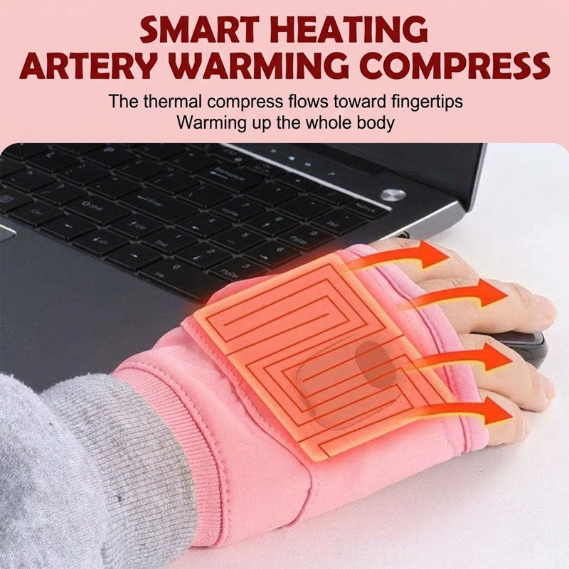 Rechargeable heated gloves