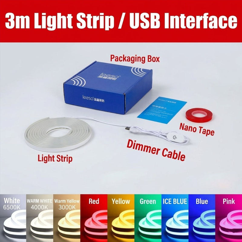 Snowboard LED Light Strip